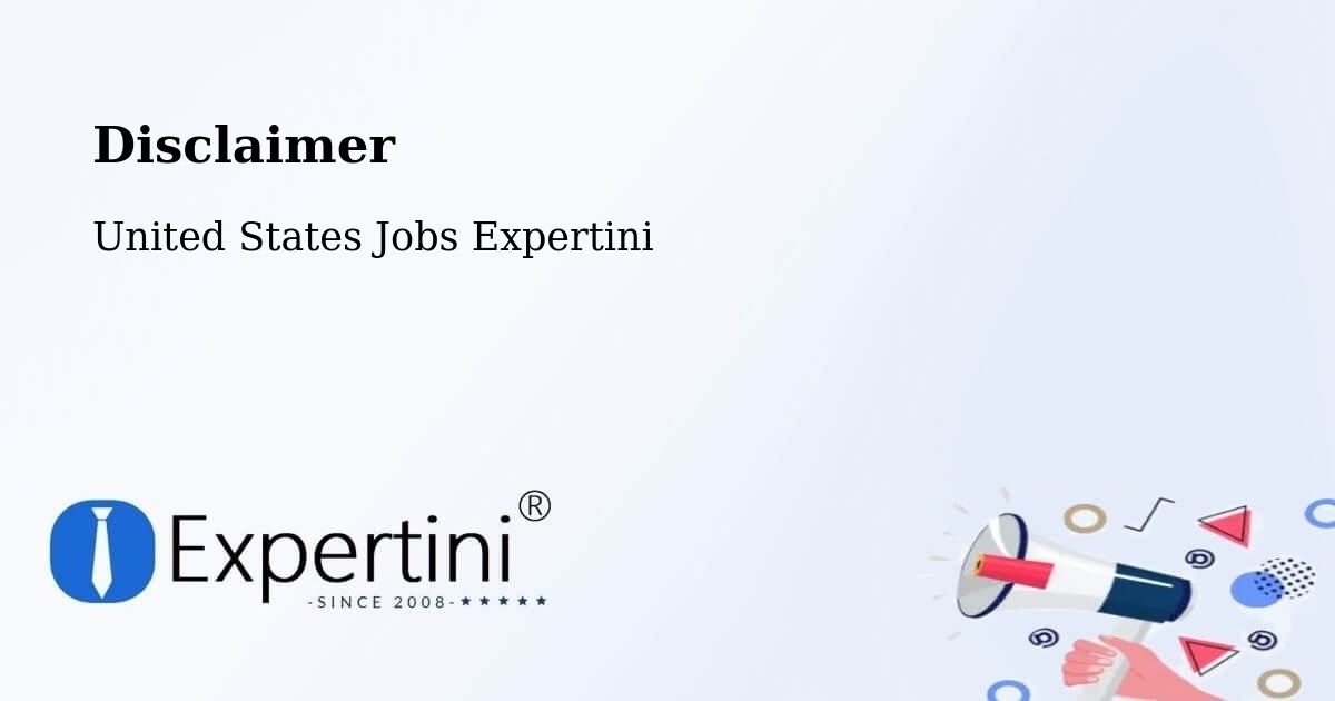 Disclaimer – Glendora - United States Jobs Expertini