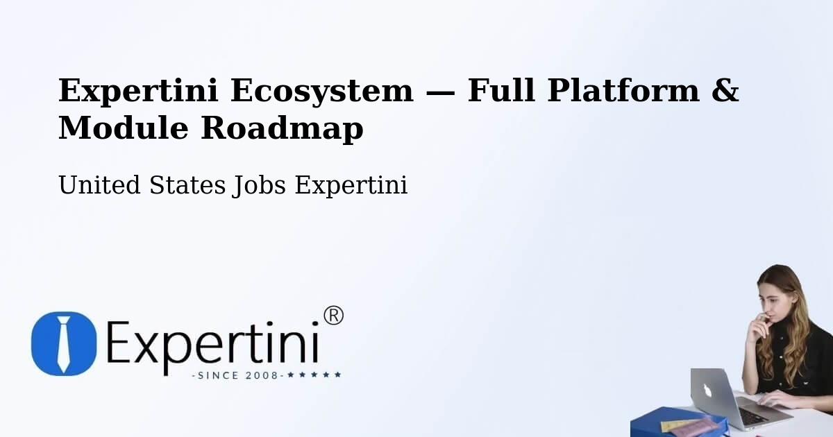 Expertini Ecosystem — Full Platform & Module Roadmap – Glendora